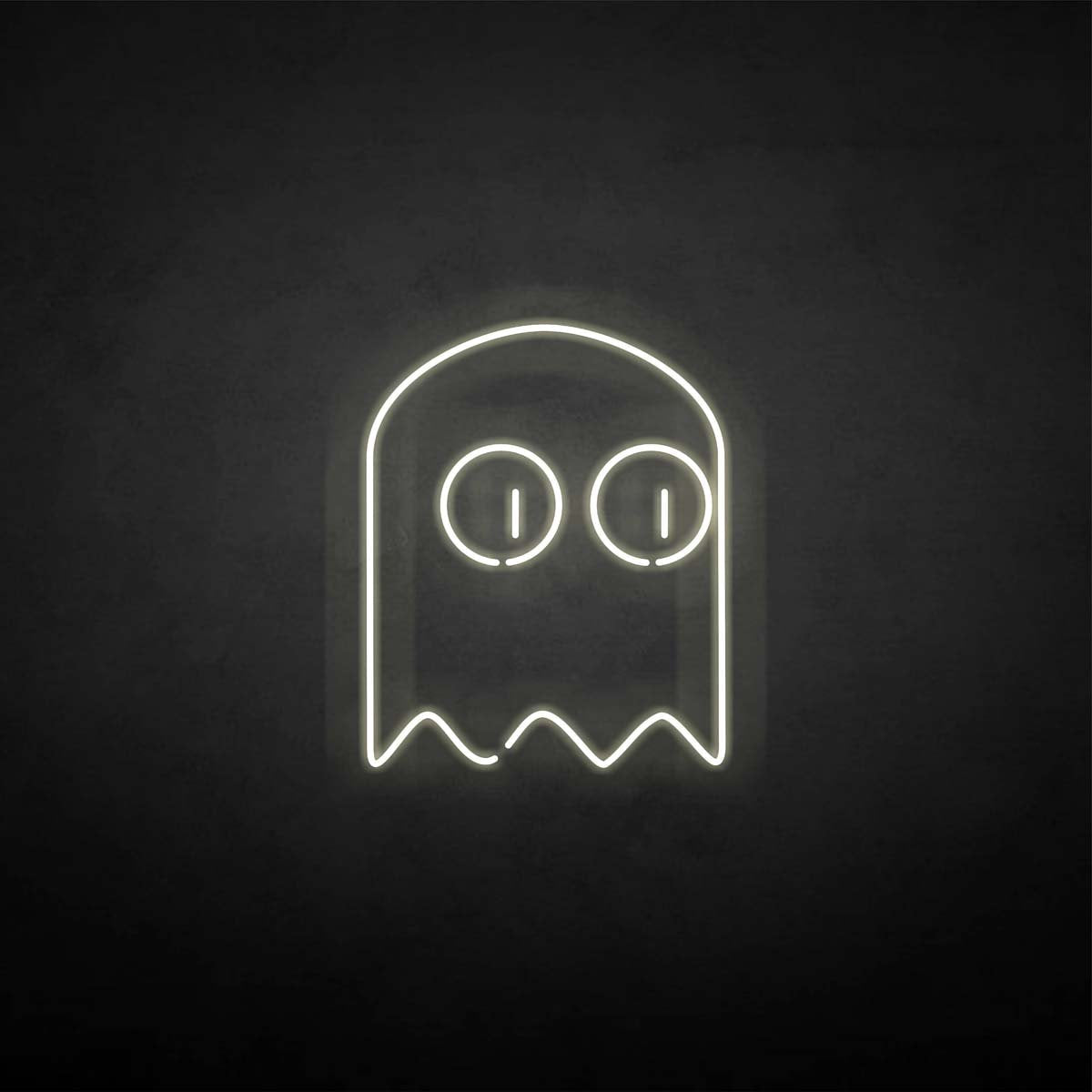 'ghost' neon sign