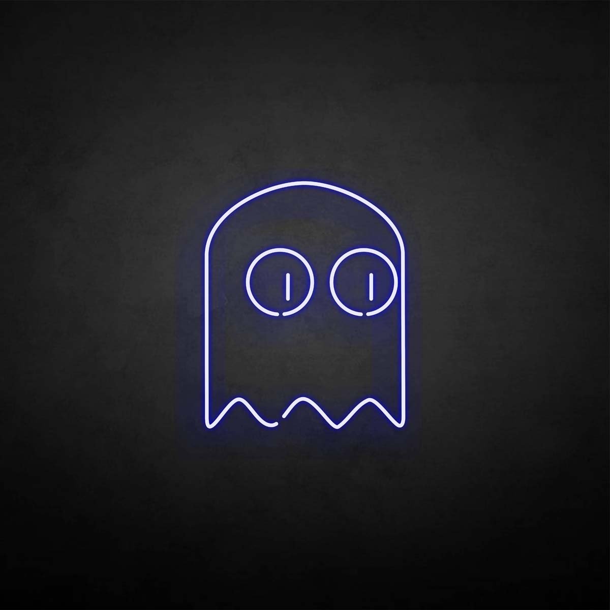 'ghost' neon sign