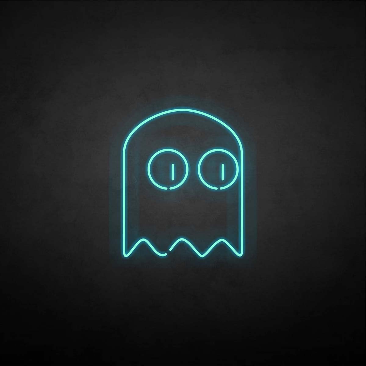 'ghost' neon sign