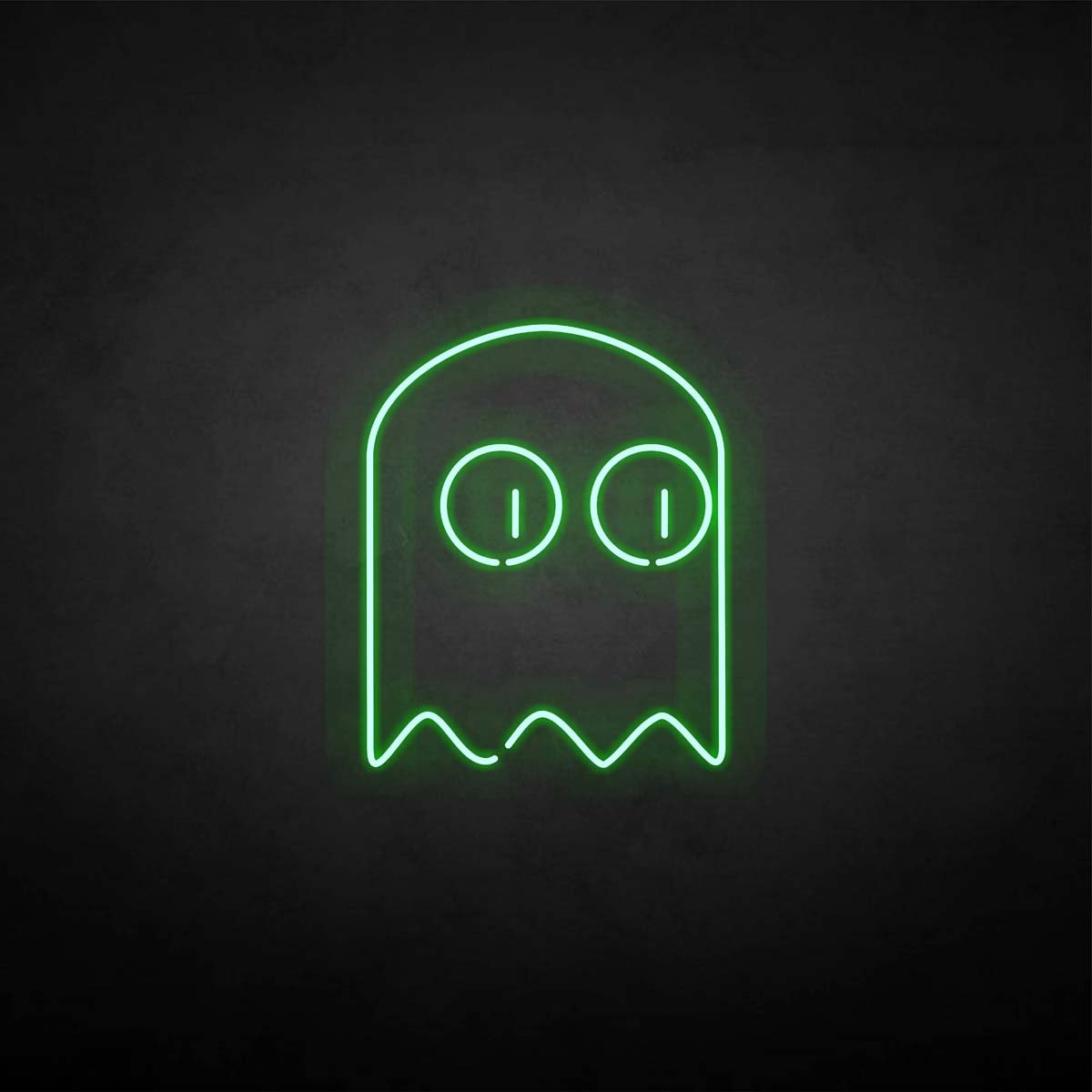 'ghost' neon sign