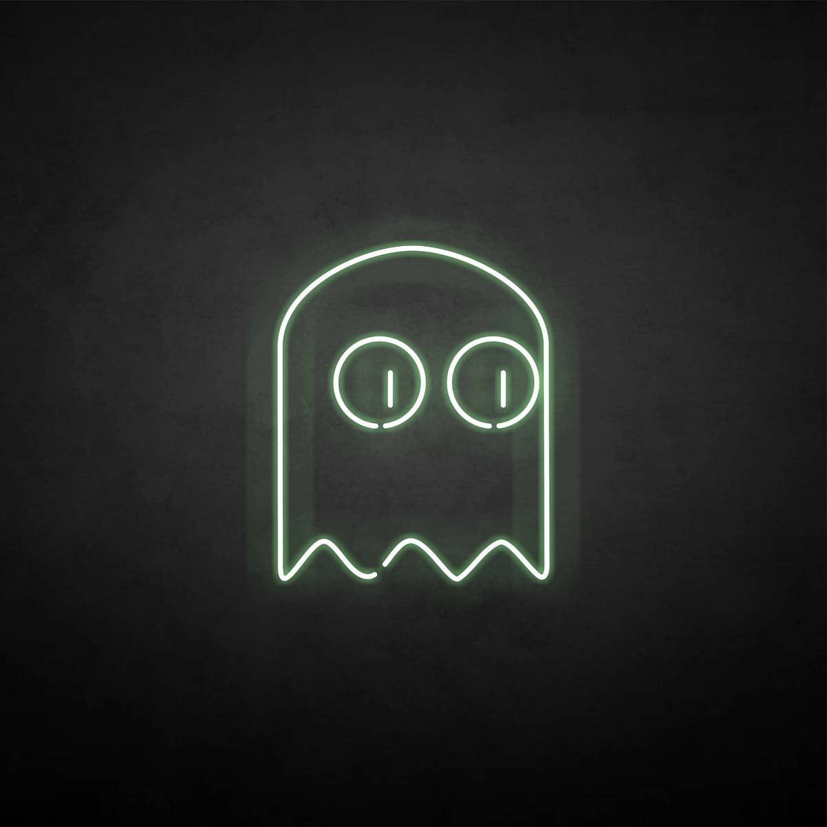 'ghost' neon sign
