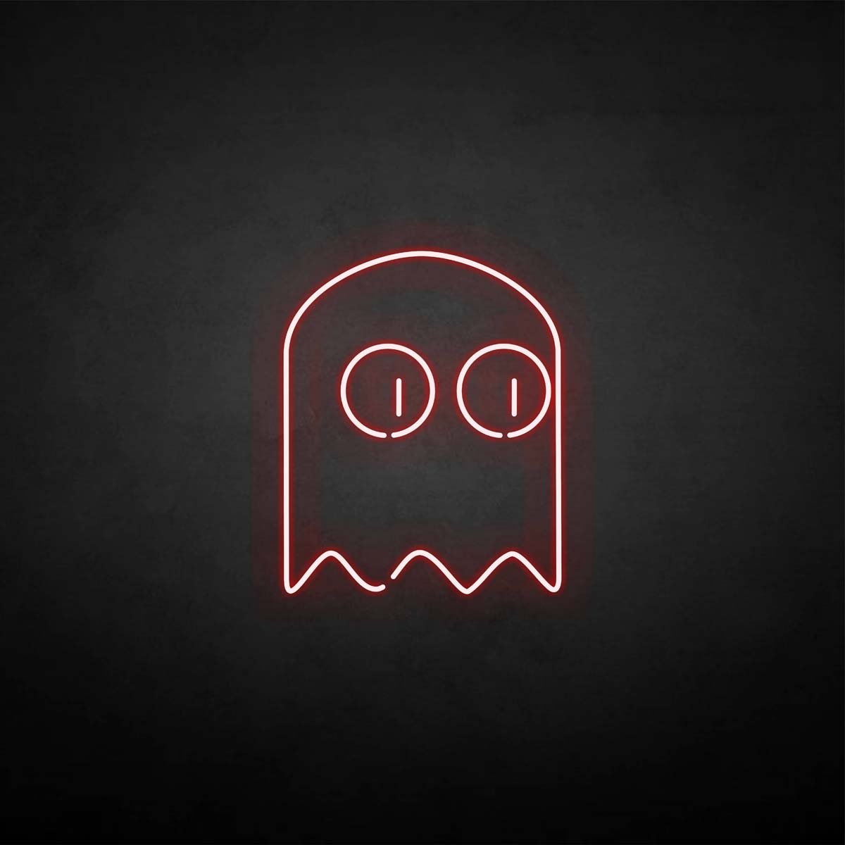 'ghost' neon sign