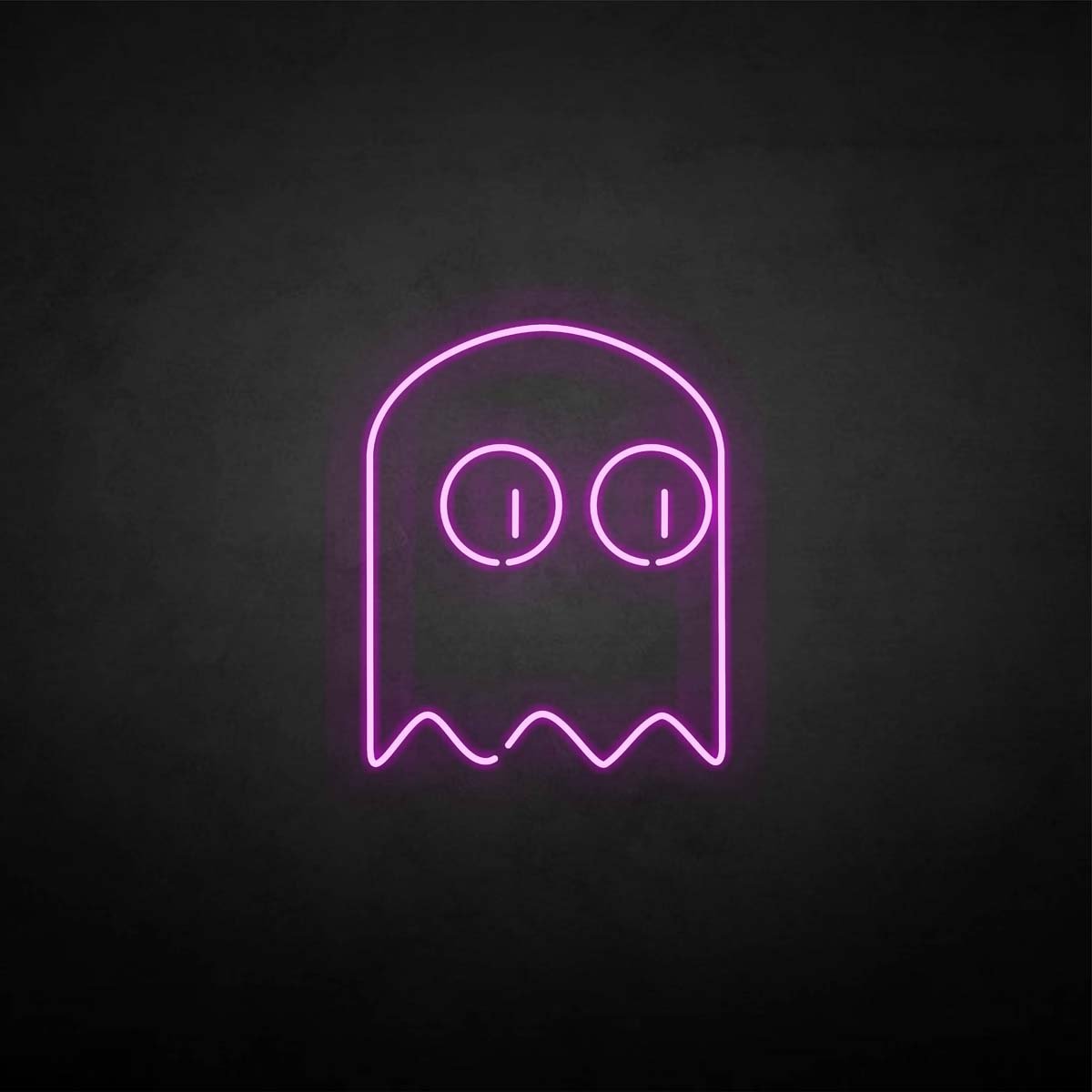 'ghost' neon sign