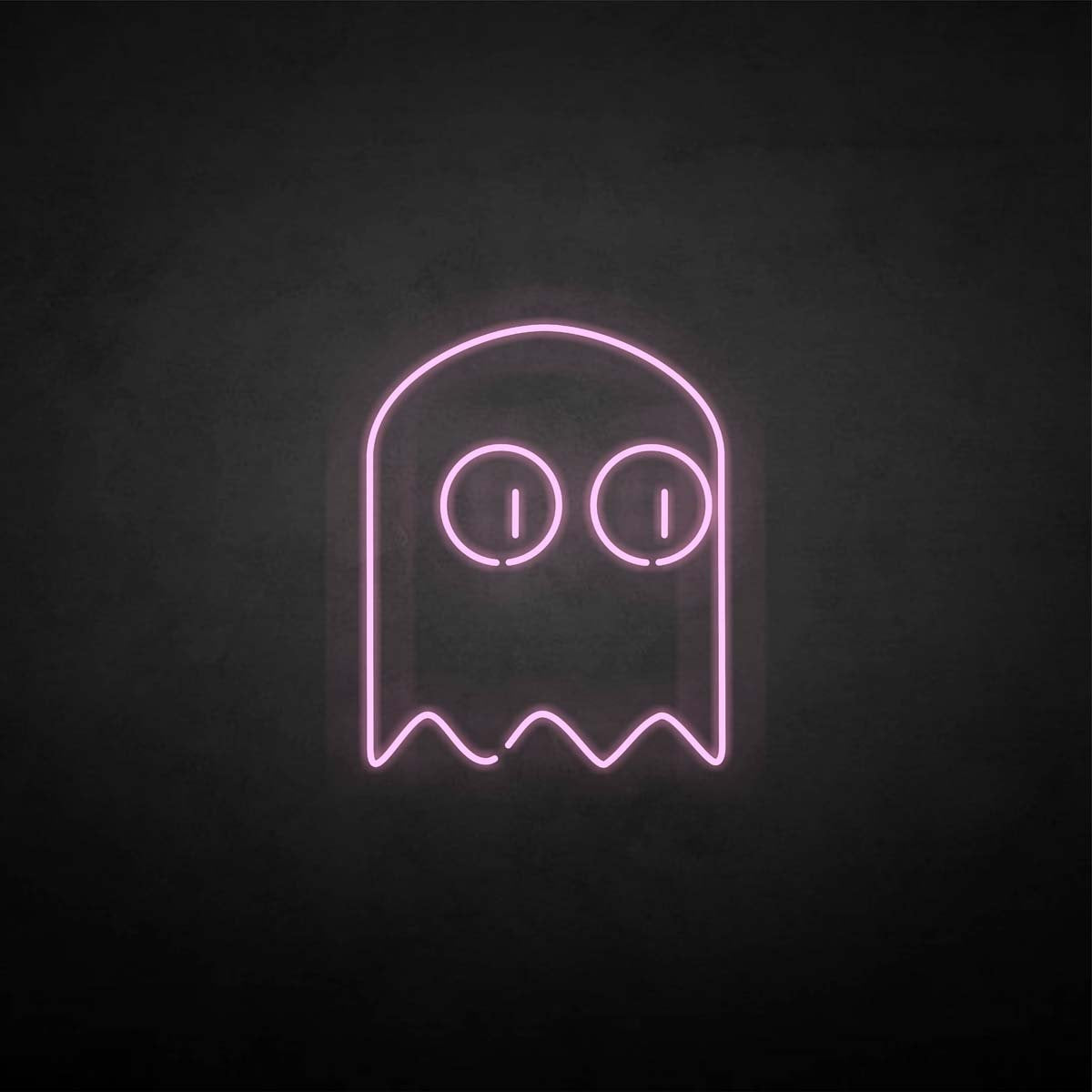 'ghost' neon sign