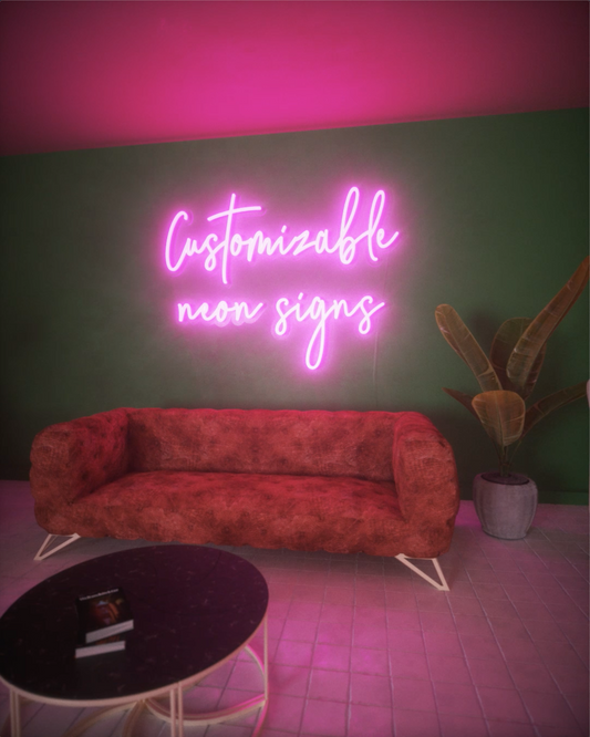 Custom Neon Sign (Create your own design)