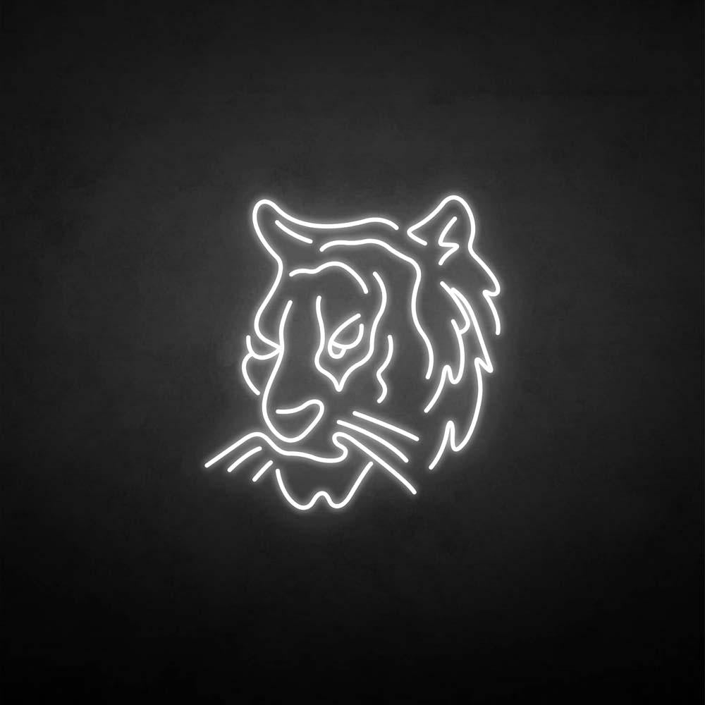 'Tiger head' neon sign