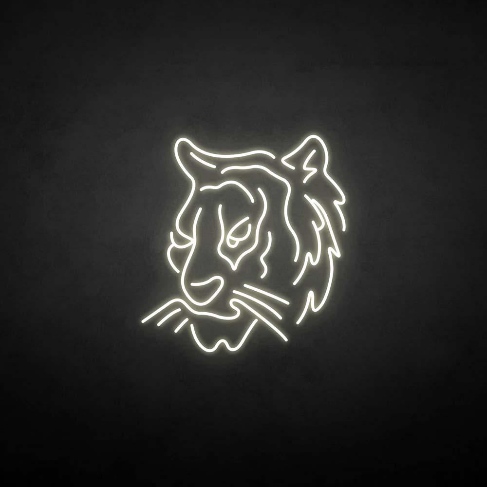 'Tiger head' neon sign