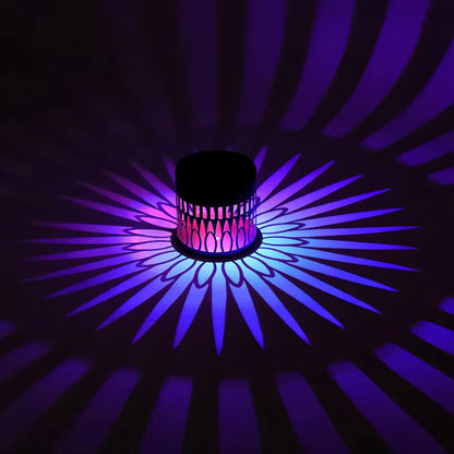 Litlamp® Solar Mandala Wall Light with 7-Color Glow