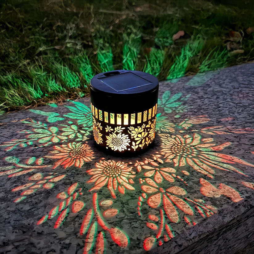 Litlamp® Solar Mandala Wall Light with 7-Color Glow