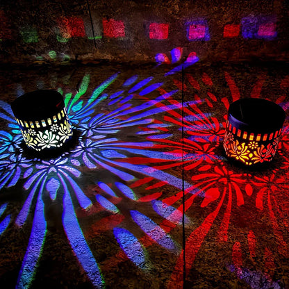 Litlamp® Solar Mandala Wall Light with 7-Color Glow