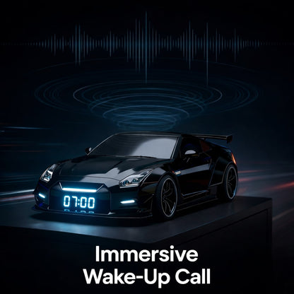 Hypercar Alarm Clock - Realistic Engine & Light Effects