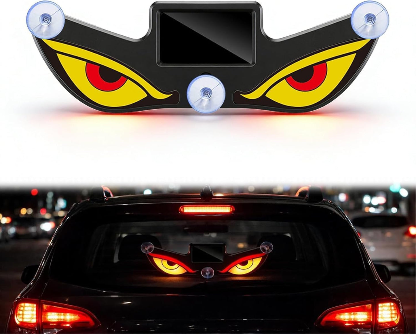 Solar Devil Eyes LED Car Light