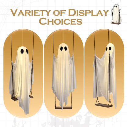 Glowing Ghost Swing for Halloween Decor