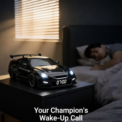 Hypercar Alarm Clock - Realistic Engine & Light Effects