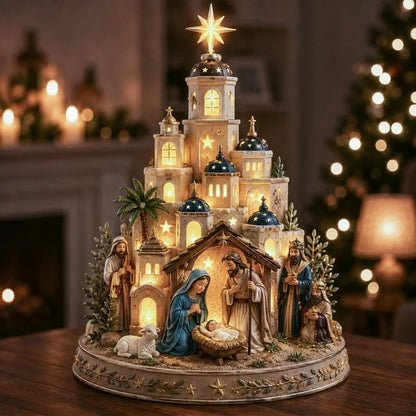 Bethlehem Nativity Church Light Tower