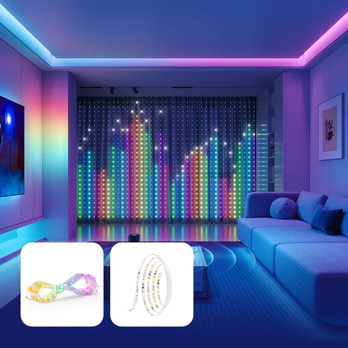 LitLamp™ Dynamic Curtain Lights