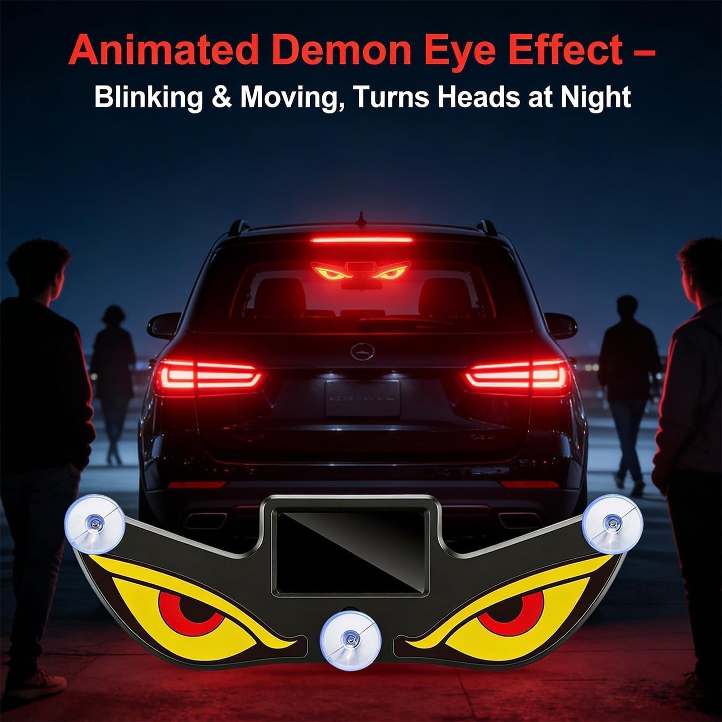 Solar Devil Eyes LED Car Light