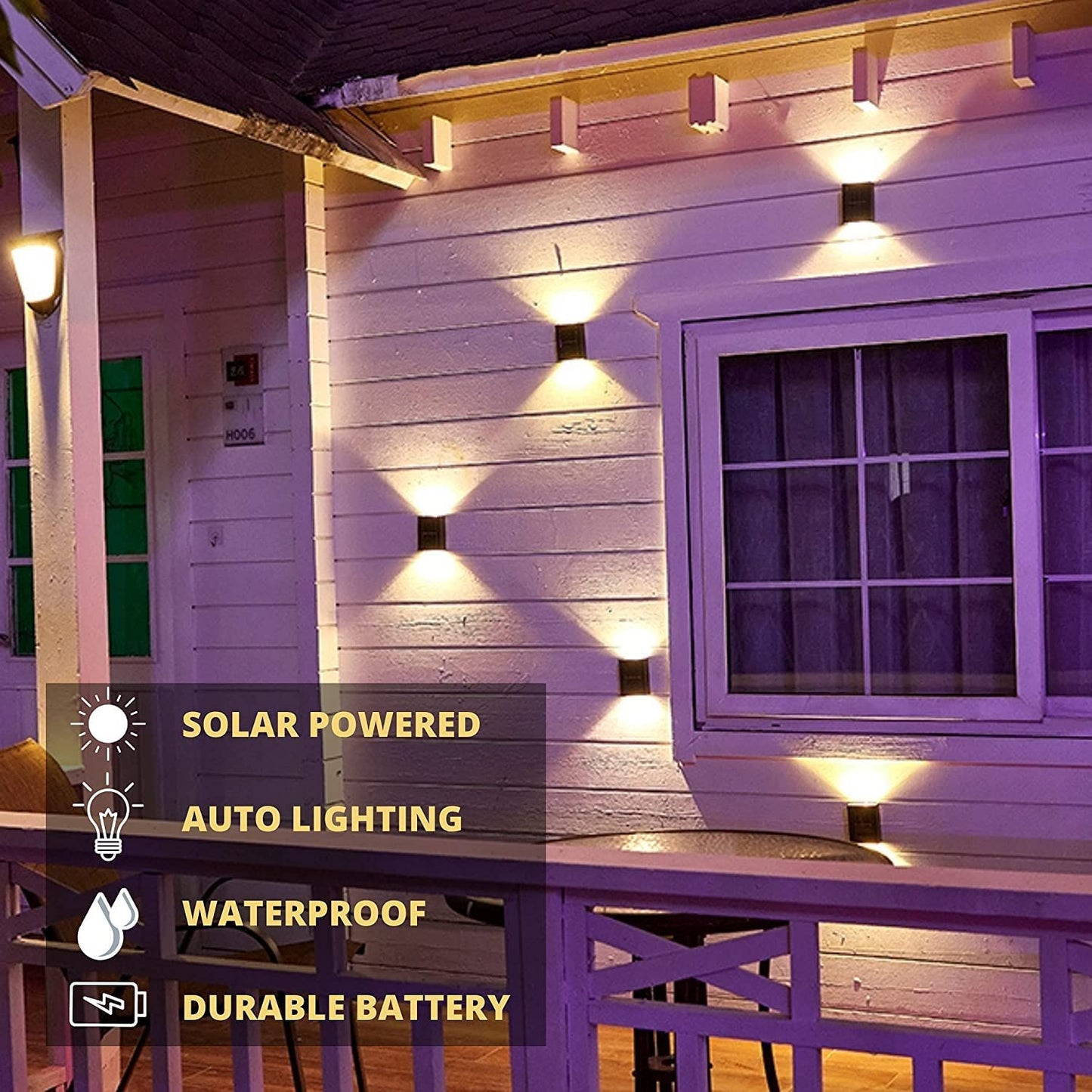 LitLamp™ Solar Wall Light