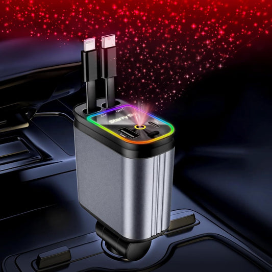 Starlight Retractable Car Charger