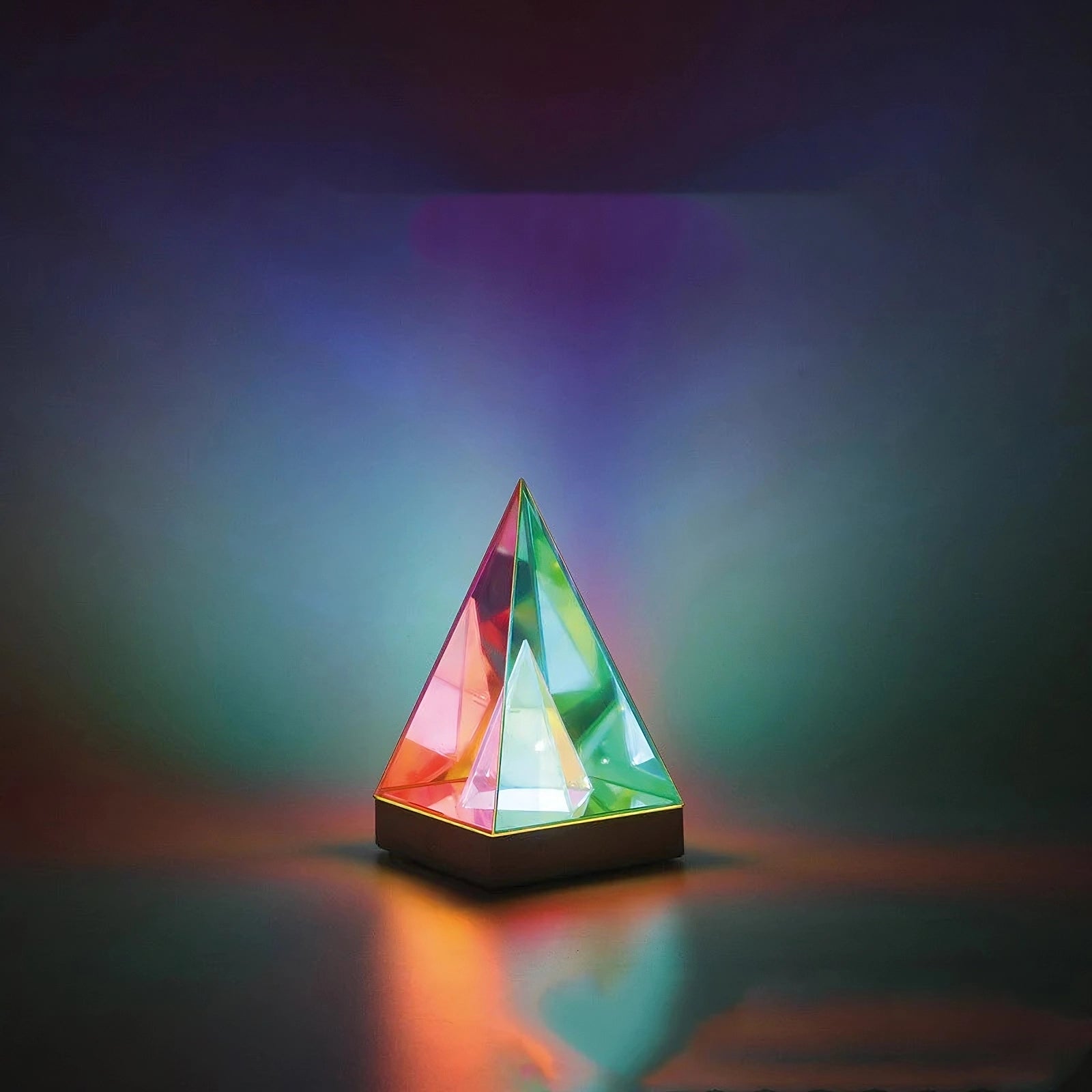 Crystal Light Pyramid – ZULIE E-COMMERCE LLC DBA LIT LAMP