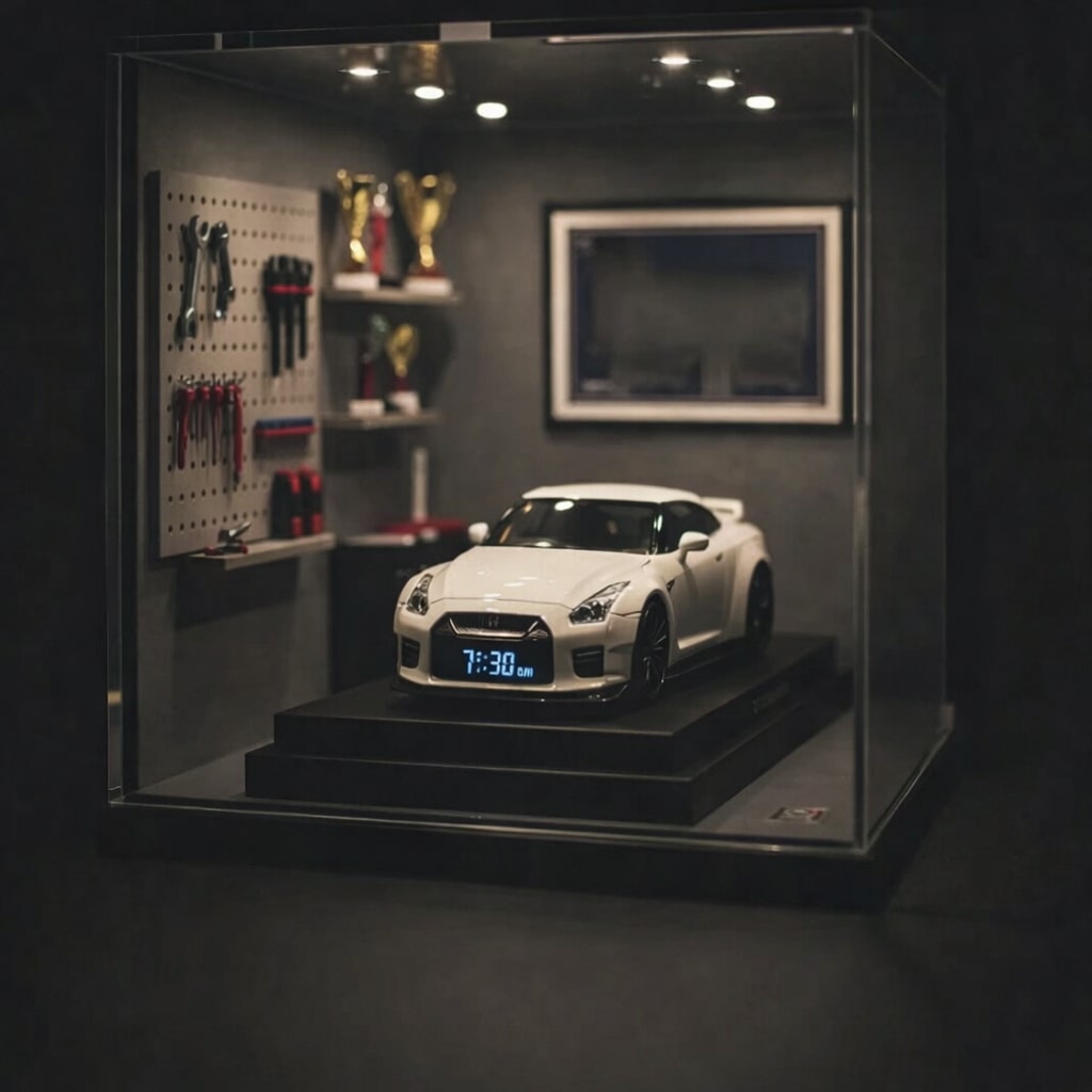 Hypercar Alarm Clock - Realistic Engine & Light Effects