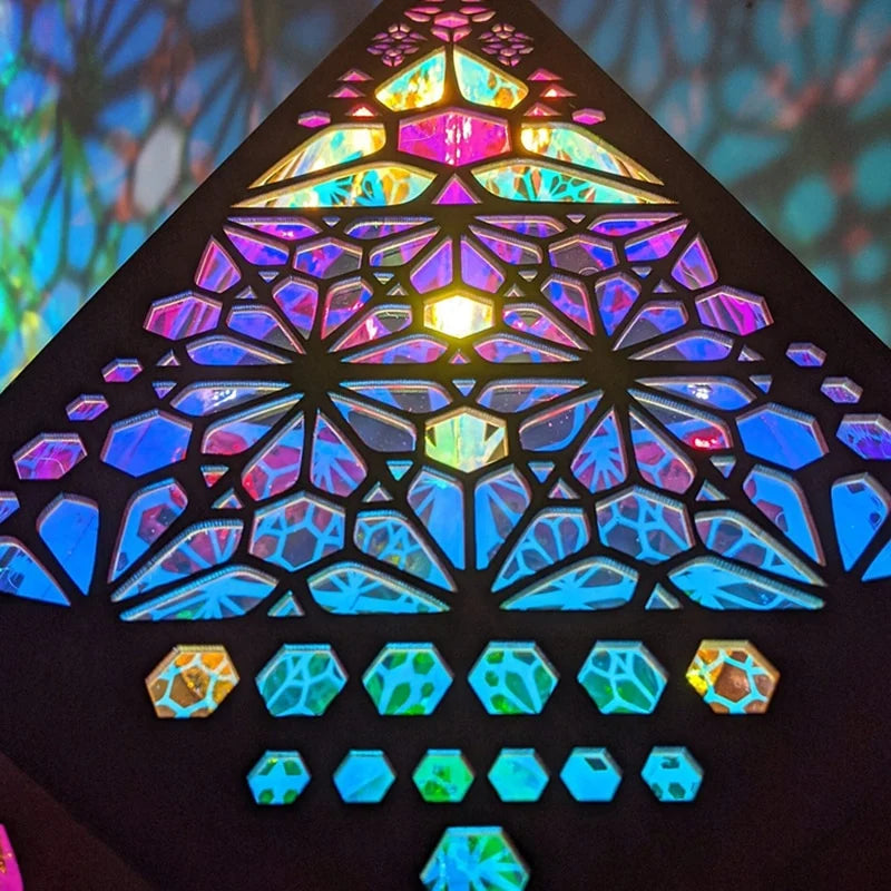 Bohemian Star Projection Lamp