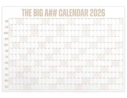 THE BIG A## CALENDAR 2026