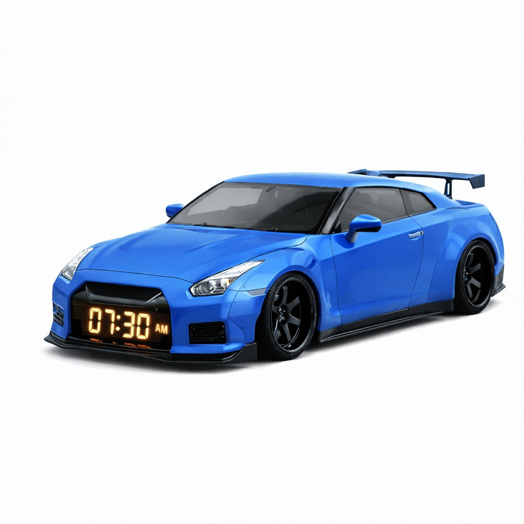 Hypercar Alarm Clock - Realistic Engine & Light Effects