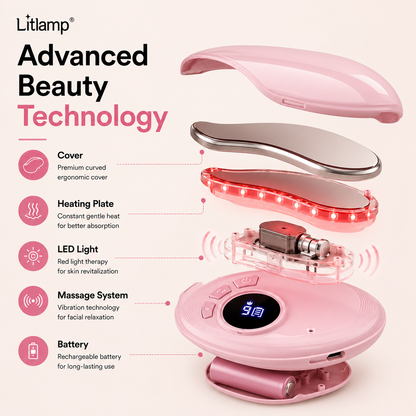 Litlamp® LED Red Light Gua Sha Massager