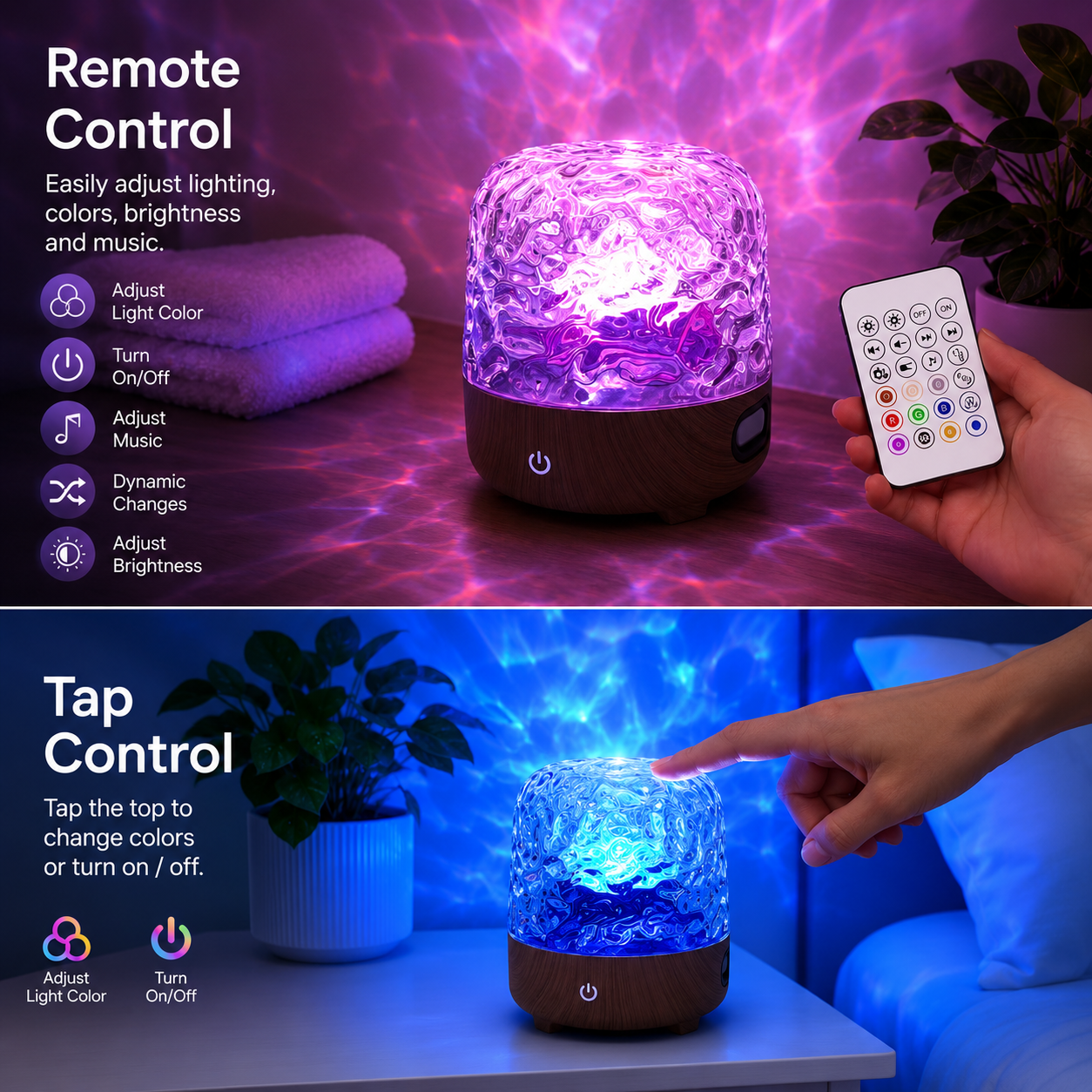 Litlamp® Ocean Wave Projector Light