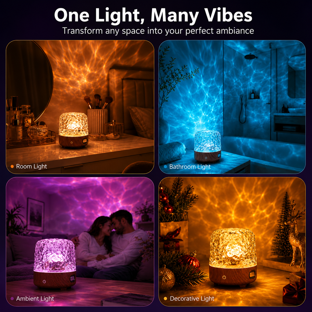 Litlamp® Ocean Wave Projector Light
