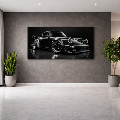 Porsche 911 Midnight Enigma Canvas Print