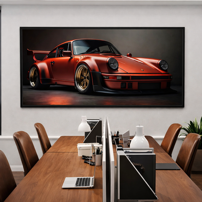 Porsche 911 Scarlet Speedster Canvas Print