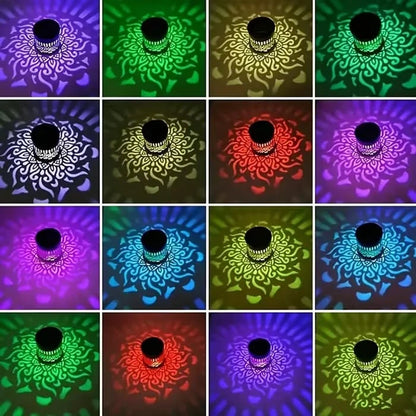 Litlamp® Solar Mandala Wall Light with 7-Color Glow