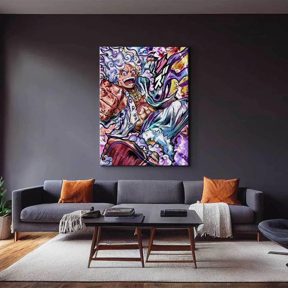 Luffy Gear 5 Wall Art