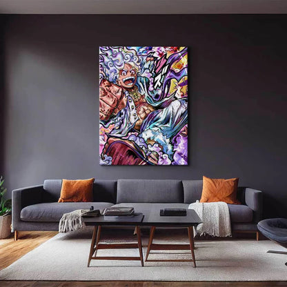 Luffy Gear 5 Wall Art