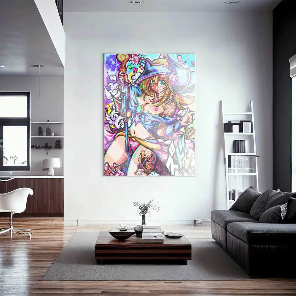 Dark Magician Girl Wall Art