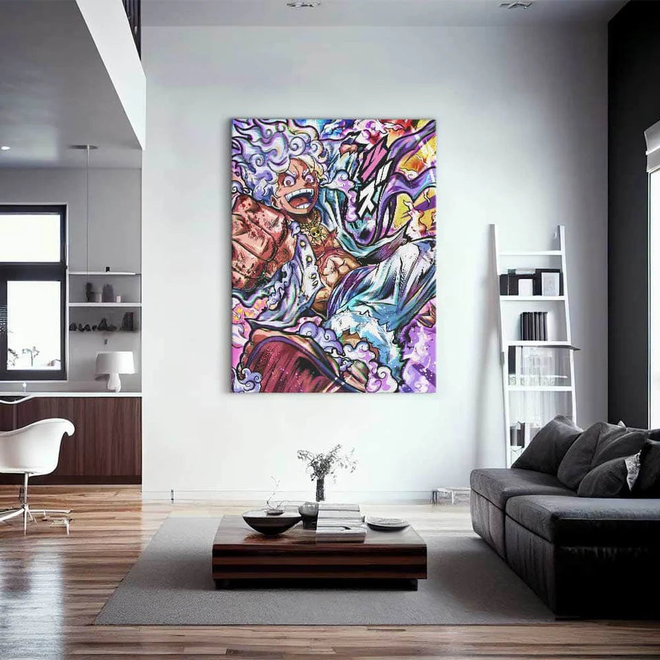 Luffy Gear 5 Wall Art