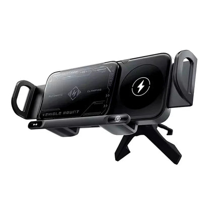 2-in-1 Fast Charging Smartphone/Tablet Car Holder