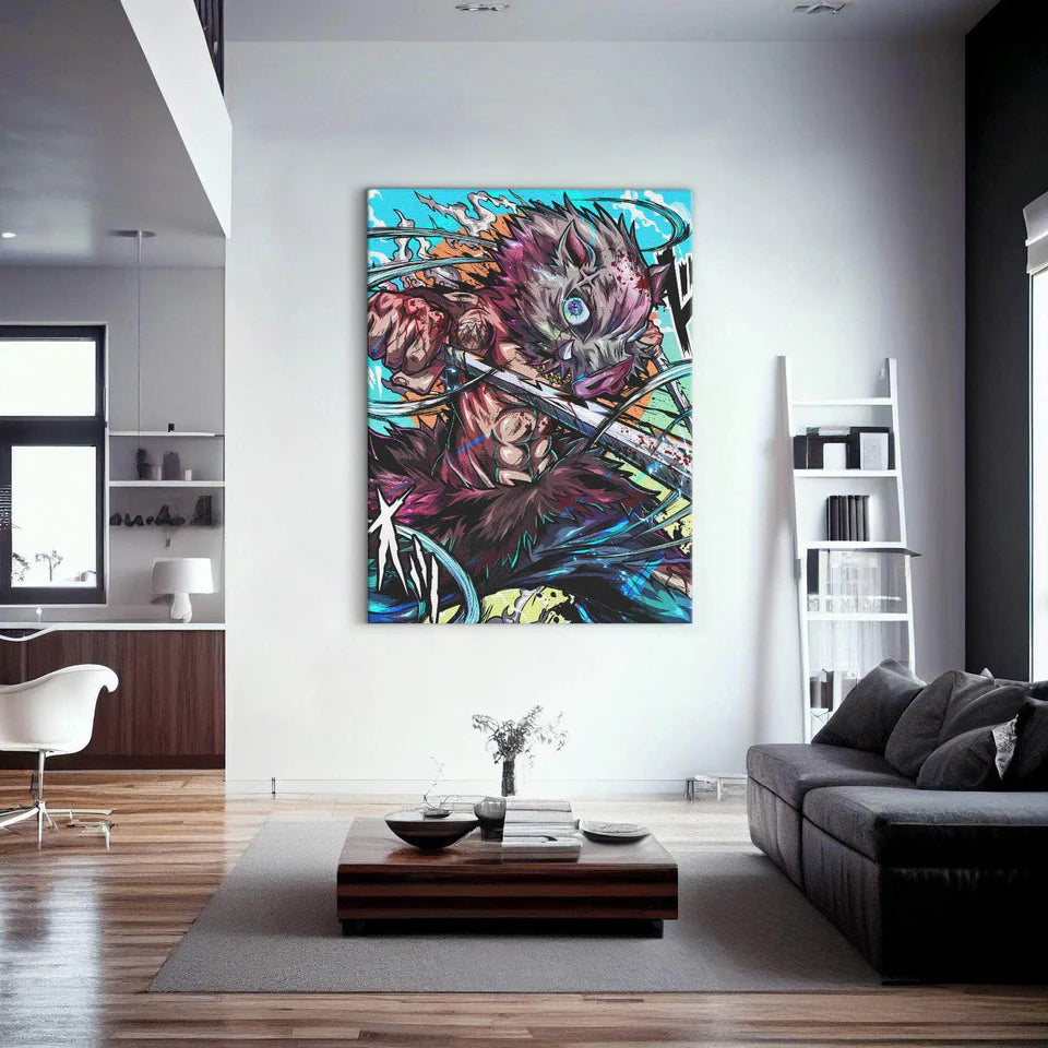Inosuke Room Inosuke Wall Art – ZULIE E-COMMERCE LLC DBA LIT LAMP