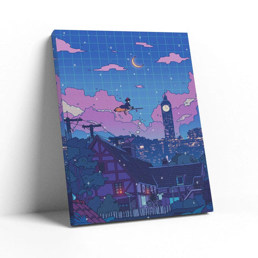 Kiki's Night Flight Wall Art