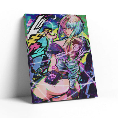 Lucy Cyber Punk Wall Art