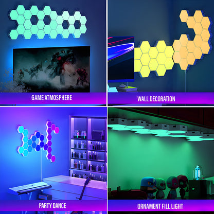 LITLAMP™ - Smart Hexagon Quantum Wall Decoration Lamps