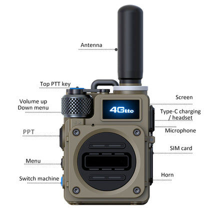 Long Range Global PTT Walkie-Talkies