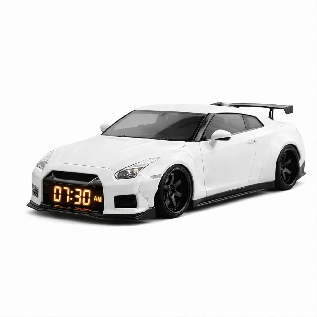 Hypercar Alarm Clock - Realistic Engine & Light Effects