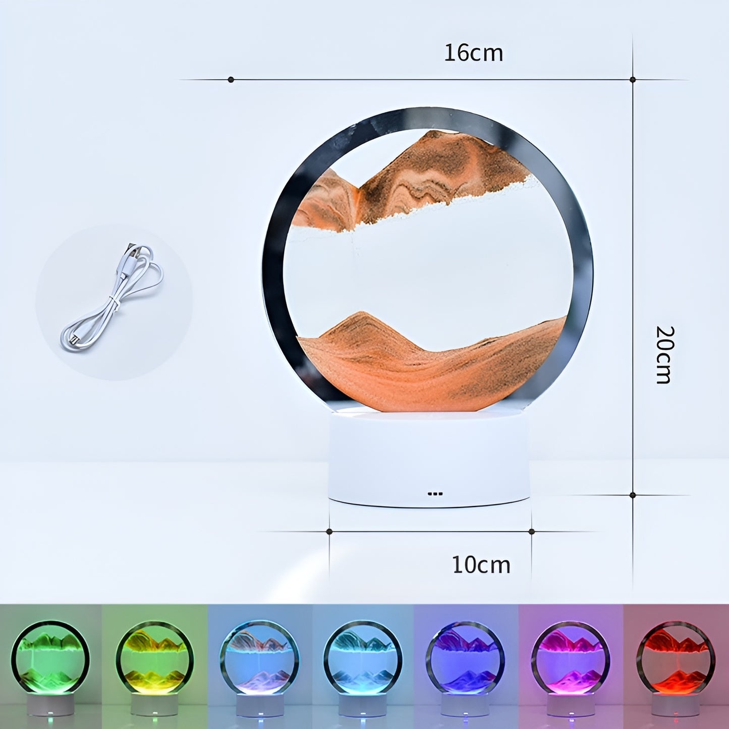 LITLAMP™ - 3D Moving Sand Table Lamp