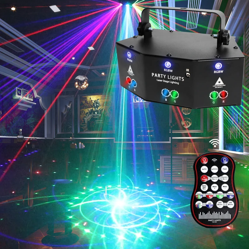 LITLAMP™ 9-Eye Laser Party Light