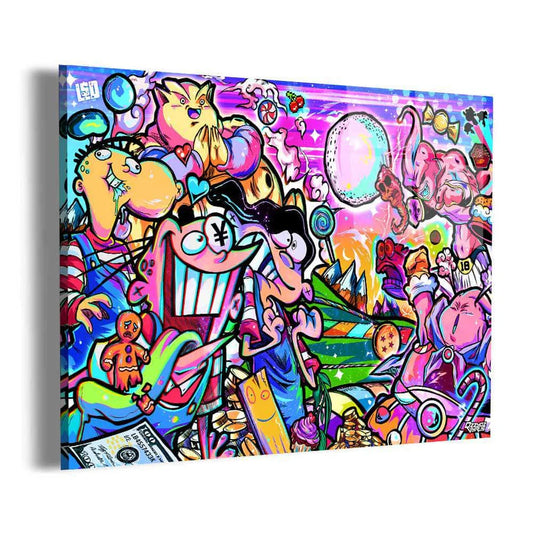 Jawbreakers In Candyland Wall Art