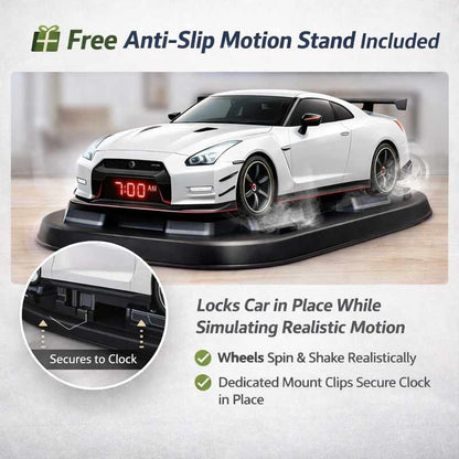 Hypercar Alarm Clock - Realistic Engine & Light Effects