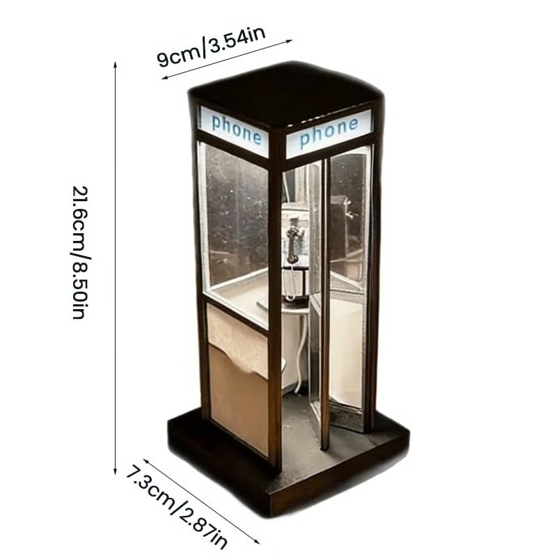 Vintage Phone Booth Ambient Lamp